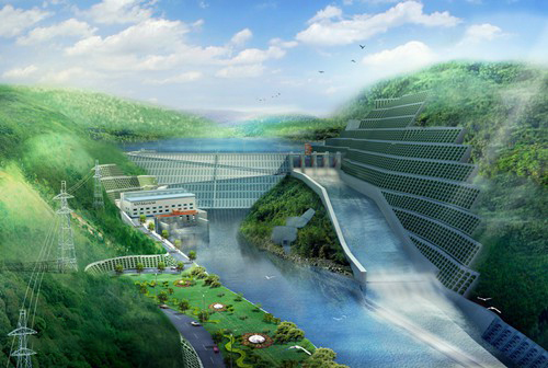 德州老挝南塔河1号水电站项目